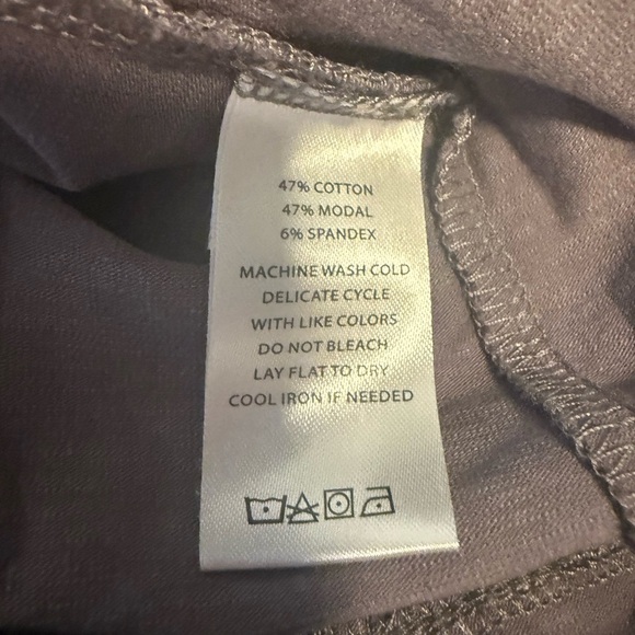 Lilla P Gray Ruffled Asymmetrical Mini Sundress - Picture 3 of 7